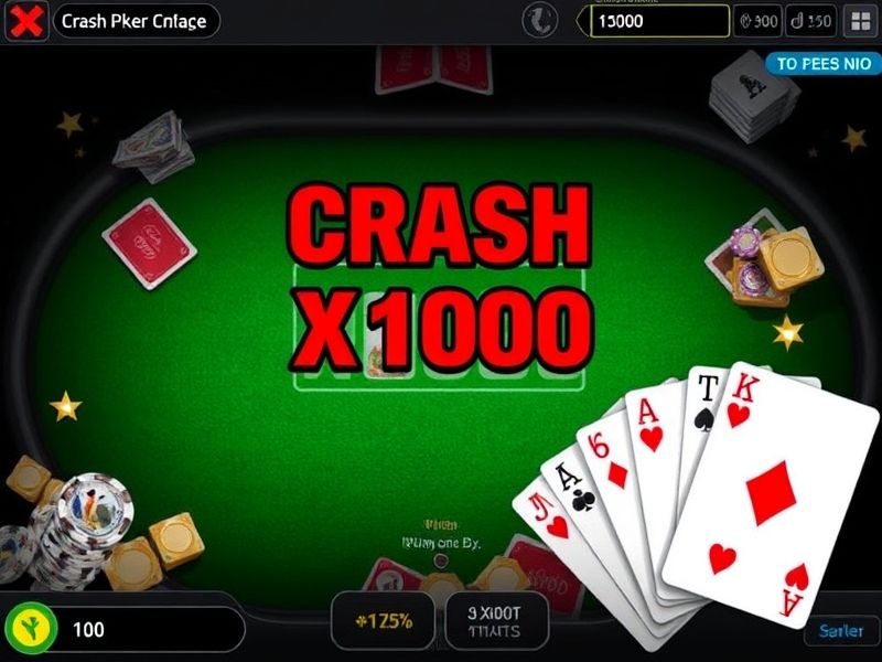 Explore everything about Crash X1000 Online Poker, the high-stakes variant combining poker with a 1000x multiplier mechanic. Get expert guides, strategies, and updates on the latest platforms and trends in this unique gambling game.